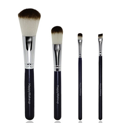 

4 pcs Professional pincel maquiagem Makeup Brush Set tools Comestic Toiletry Kit Make Up Brush Set for Beauty AG95