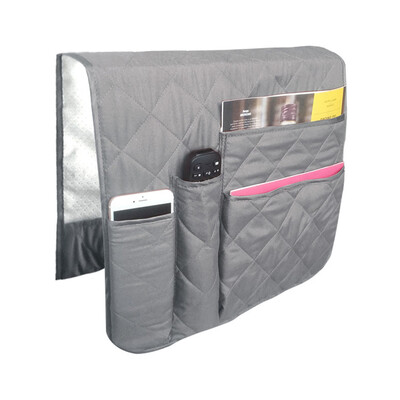 

Gobestart Sofa Couch Remote Control Holder Arm Rest Organizer Storage Bag Pouch Pocket