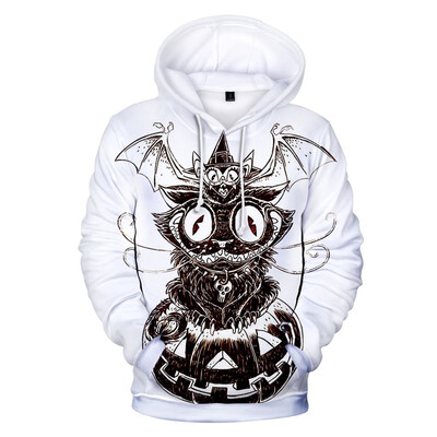 

Toponeto Mens Casual Scary Halloween Lover 3D Print Party Long Sleeve Coat Top Blouse
