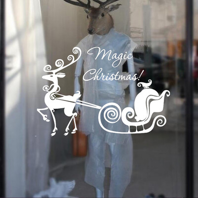 

Tailored Christmas decoration Christmas Gift Stickers Living Room