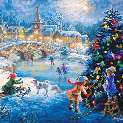 

Chirsmas Deer Diamond Embroidery Landscape With Rhinestones Needlework Diamond Mosaic Nature Sale Kits For cross-stitching