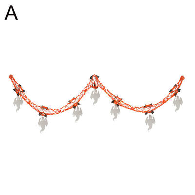 

200cm Halloween Witch Spider Pumpkin Bat Bunting Banner Bar Home Party Decor