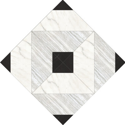

Gobestart 10 PcsSet Ceramic Tile Stickers Self Adhesive Tiles Art Diagonal 3D Floor Stick