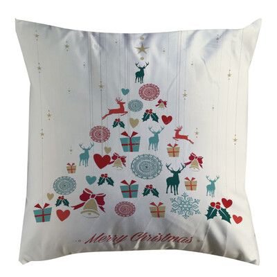 

Tailored Xmas Cotton Pillow Case Cotton Soft Cushion Cover Christmas Home Decoration