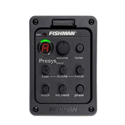 

Fishman 301 Presys Blend Preamp Acoustic Guitar Equalizer Tuner Pickup