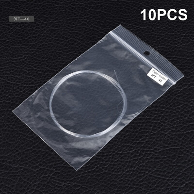 

10pcs Fly Fishing Line Tapered Leader 9FT 0X1X2X3X4X5X6X Sinking Taper