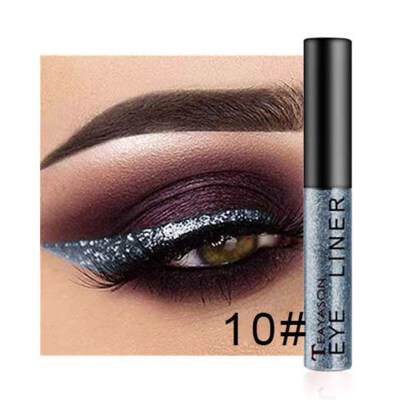 

Long Lasting Waterproof Glitter Liquid Eyeliner Pencil Women Shimmers Makeup Pen