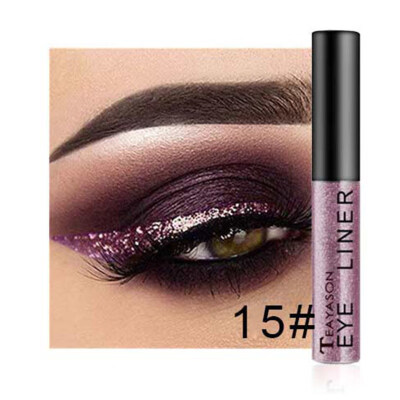 

Long Lasting Waterproof Glitter Liquid Eyeliner Pencil Women Shimmers Makeup Pen