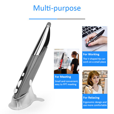 

PR-06 24Ghz Wireless Optical Touch-pen Mouse 80012001600DPI Wireless Mouse Pen with Stylus Function Handwriting Ergonomic Mice