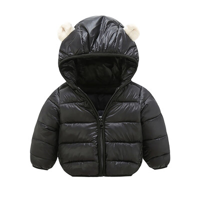 

Winter Baby Girls Boys Coats Jacket Thick Hooded Newborn Jacket Outwear Casual Infant Children Girl Boy Clothes Coats With Hoods