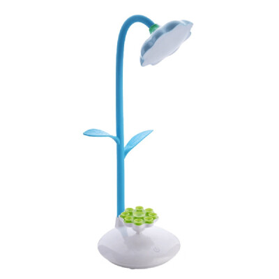 

Gobestart New Sun Flower MobilePhone Stand Table Lamp USB Student Workers Reading Lamp