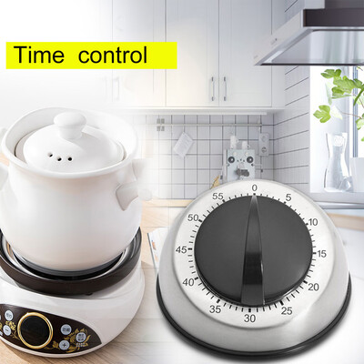

Gobestart Long Ring Bell Alarm Loud 60-Minute Kitchen Cooking Wind Up Timer Mechanical