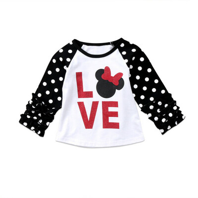 

Little Kids Baby Girls Child Tees Casual Long Sleeve T-shirt Tops Shirts Clothes