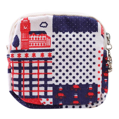 

Cute Storage Bags Cartoon Sanitary Napkin Bag Purse Holder Organizer Storage Bags Zipper Travel Napkins Towel Pouch Pad Holder