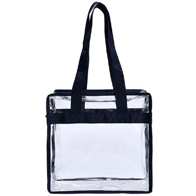 

Clear Backpack See Through Backpack Transparent Clear Backpack for Work School Travel Sports