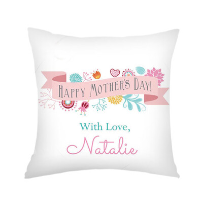 

〖Follure〗Super Soft Mothers Day Short Plush Pillowcase Sofa Pad Set Home Decoration