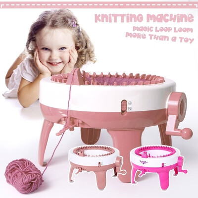 

2040 Needle DIY Hand Knitting Machine Weaving Loom Knit for Scarf Hat Children Kids Toy