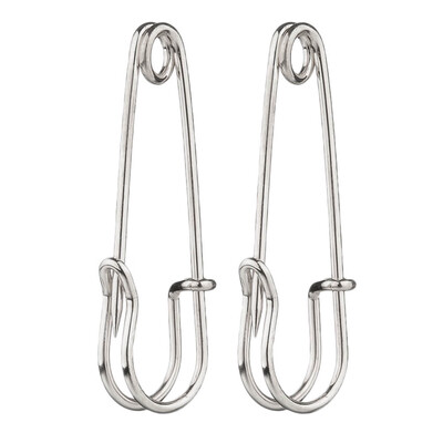 

New fashion jewelry cool punk paper clip Stud earrings gift for women girl
