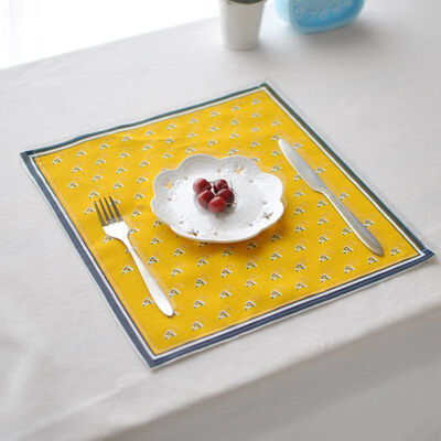 

Table Background Cloth Mat Cotton Linen Napkin Mat Household Desktop Napkin Mat