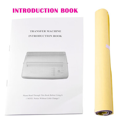 

〖Follure〗Black Tattoo Transfer Stencil Machine Thermal Copier Printer with Bonus Papers