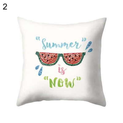 

Letter Dream Big Heart Pillow Case Cushion Cover Sofa Bed Car Cafe Office Decor