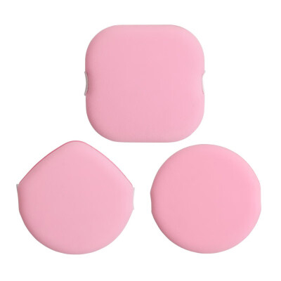 

3pcs Air Cushion Powder Puff Easy To Use Dry And Wet Dual-use Round Square Water-drop Shape Cosmetic Puff