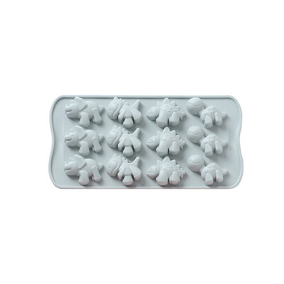 

Toponeto Silicone Animal Flower Cake Cookie Chocolate Mould Lollipop Mold Baking Tray