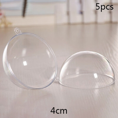 

Christmas Tree Hanging Ornament Food Grade Christmas Ball Transparent Hollow Ball Plastic Ball Decoration Hanging Balls