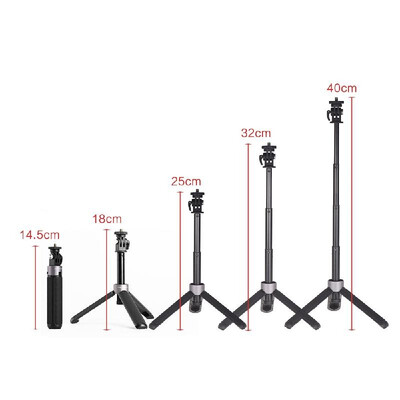 

PGYTECH P-GM-117 Action Camera Extension Pole Tripod Mini Desktop Selfie Stick 2in1 Integrated Design for DJI OSMO ActionOSMO Poc