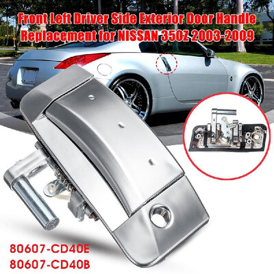 

Front Left Driver Side Outside Exterior Door Handle Replacement for NISSAN 350Z 2003 2004 2005 2006 2007 2008 2009