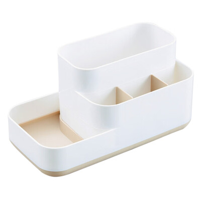 

Makeup Storage Box Cosmetic Organizer Large Capacity Makeup Display Case Brush kitchen supplies Bathroom Organizer