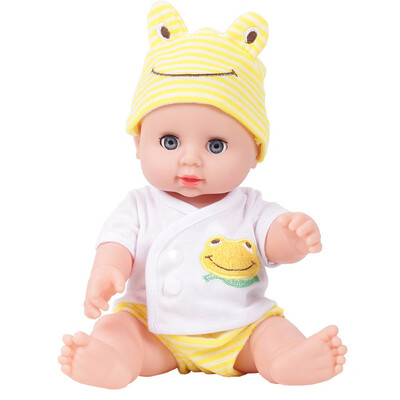 

Siaonvr Emulated Blink Doll Soft Children Reborn Baby Doll Toys Boy Girl Birthday Gift