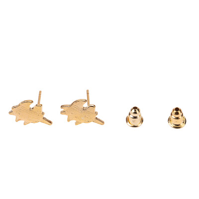 

1Piece Simple Cartoon Unicorn Earrings Environmentally Friendly Alloy Plating Animal Horse Head Earrings