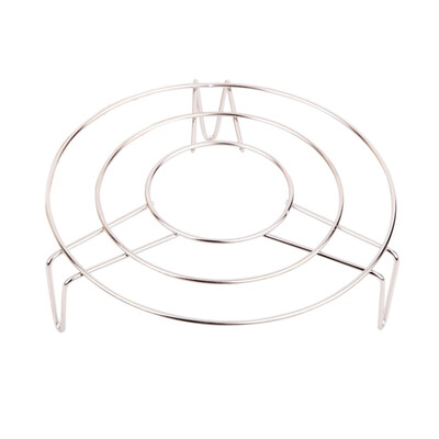 

1PC Stainless Steel Steamer Rack Multi-Purpose Egg Steam Tray Insert Stock Pot Steaming Tray Stand Kitchen Cookware Cooking Tool