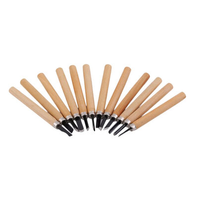 

12PCSSet Wood Carving Cutter Set Woodcraft DIY Tools Hand Chisels Cutter for Basic Woodcut Woodworking Graver Scalpel