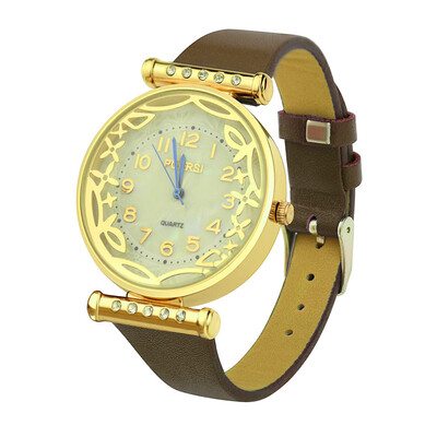 

〖Follure〗Trend Personality Watch Leather Strap Quartz Casual Couple Watch