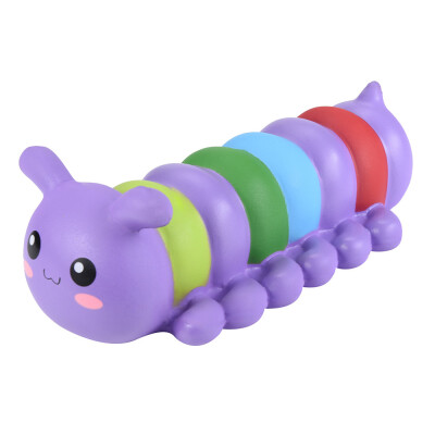 

Tailored 17cm Jumbo Squishy Caterpillar Slow Rising Cream Scented Stress Relief Toy