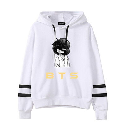 

Kpop BTS Hoodie Cute Cartoon Image Pullover Sweatshirt Winter Warm Jumper for Lovers
