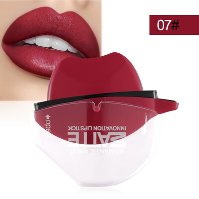 

maquiagem Korean style ice cream matte Velevt Lipstick Lasting Moisturizer Lips Waterproof Lip gloss makeup