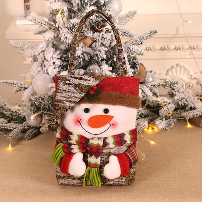 

3 Styles New Christmas Decorations Candy Bags Christmas Gift Bags Tote Bags Fashion Decor