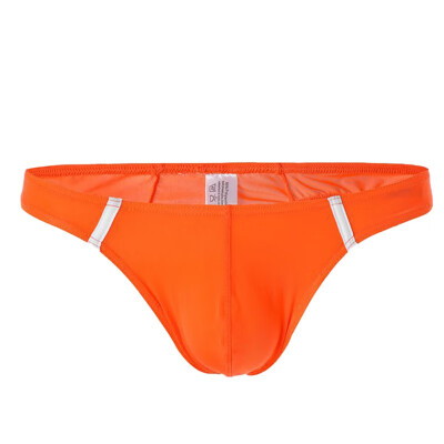 

Ice Silk Translucent Low Waist Thong Comfortable Breathable Solid Color Mens Thong Underwear