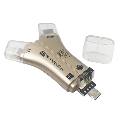 

〖Follure〗Camera Viewer SD Card Reader - 4 in 1 SD&Micro SD Memory Card Reader