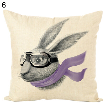 

Kiwi BirdBoarDeerSheepRabbit Throw Pillow Case Cushion Cover Sofa Bed Decor