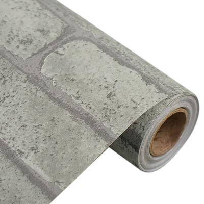 

Waterproof Wall Stickers Retro Brick Pattern Self-adhesive Wallpaper Simulation Brick For Table Living Room Kitchen Decor