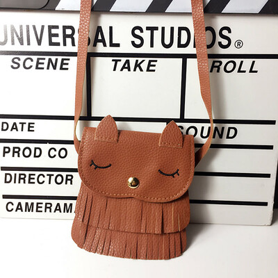 

Girls Waterproof PU Leather Tassel Mini Candy Biscuits Food Storage Bags Organizer Messenger Bag Travel Handbag Wash Storage Bag
