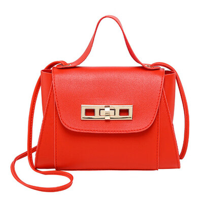 

Women Fashion Wing-shaped Solid Color Flip Cover Shoulder Bag Crossbody Handbag