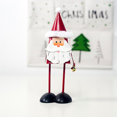 

Toponeto Mini Cute Christmas Decoration Christmas Wrought Iron Home Decor