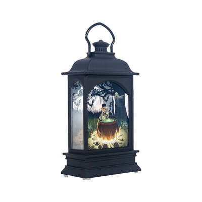 

Siaonvr Hanging Lantern Flame Lamp Decor Light Vintage Party Castle Halloween Pumpkin