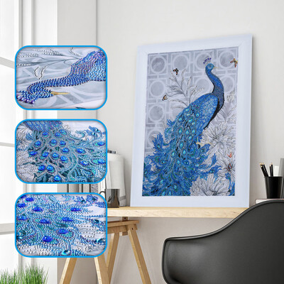 

Siaonvr Special Shaped Diamond Painting DIY 5D Partial Drill Cross Stitch Kits Crystal R