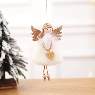 

Siaonvr Christmas Angel Toy Hanging Pendant Festival Ornament Xmas Tree Decoration